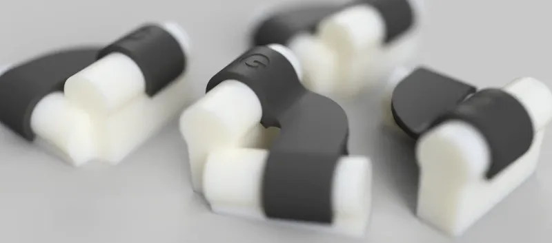 Prototype de pistolet de massage imprimé en 3D
