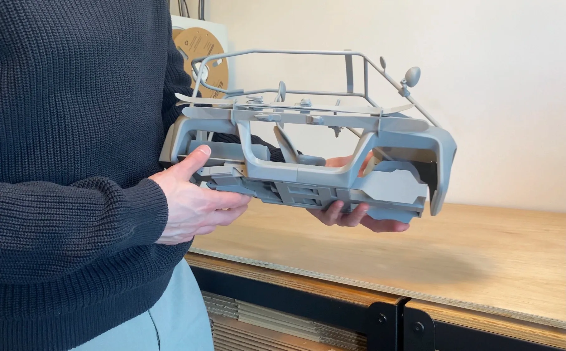 Prototype imprimé en 3D réalisé par SCULPTA